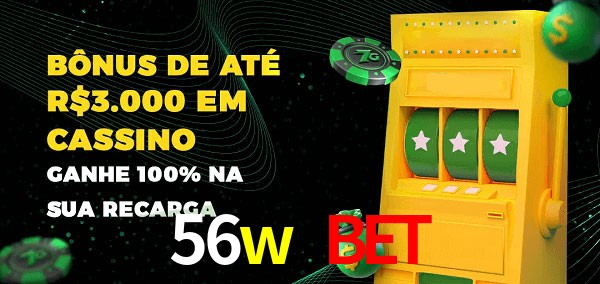 56w bet melhor bônus de depósito